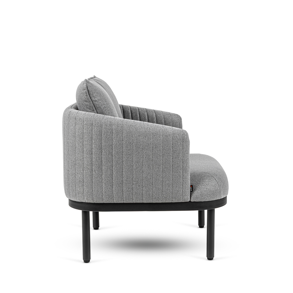 EcoLounge - Sessel, Dunkelgrau