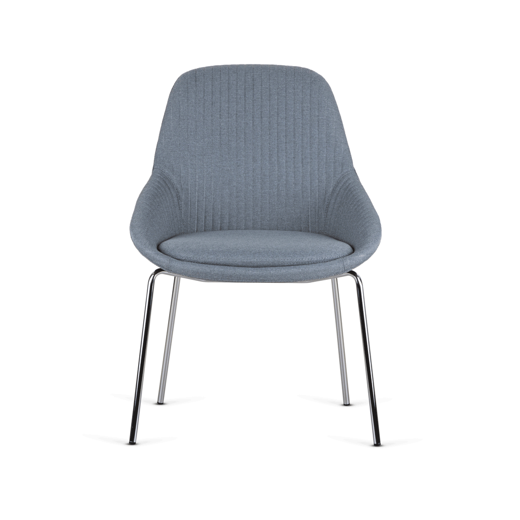 Melow® Chair - Polsterstuhl, Graublau