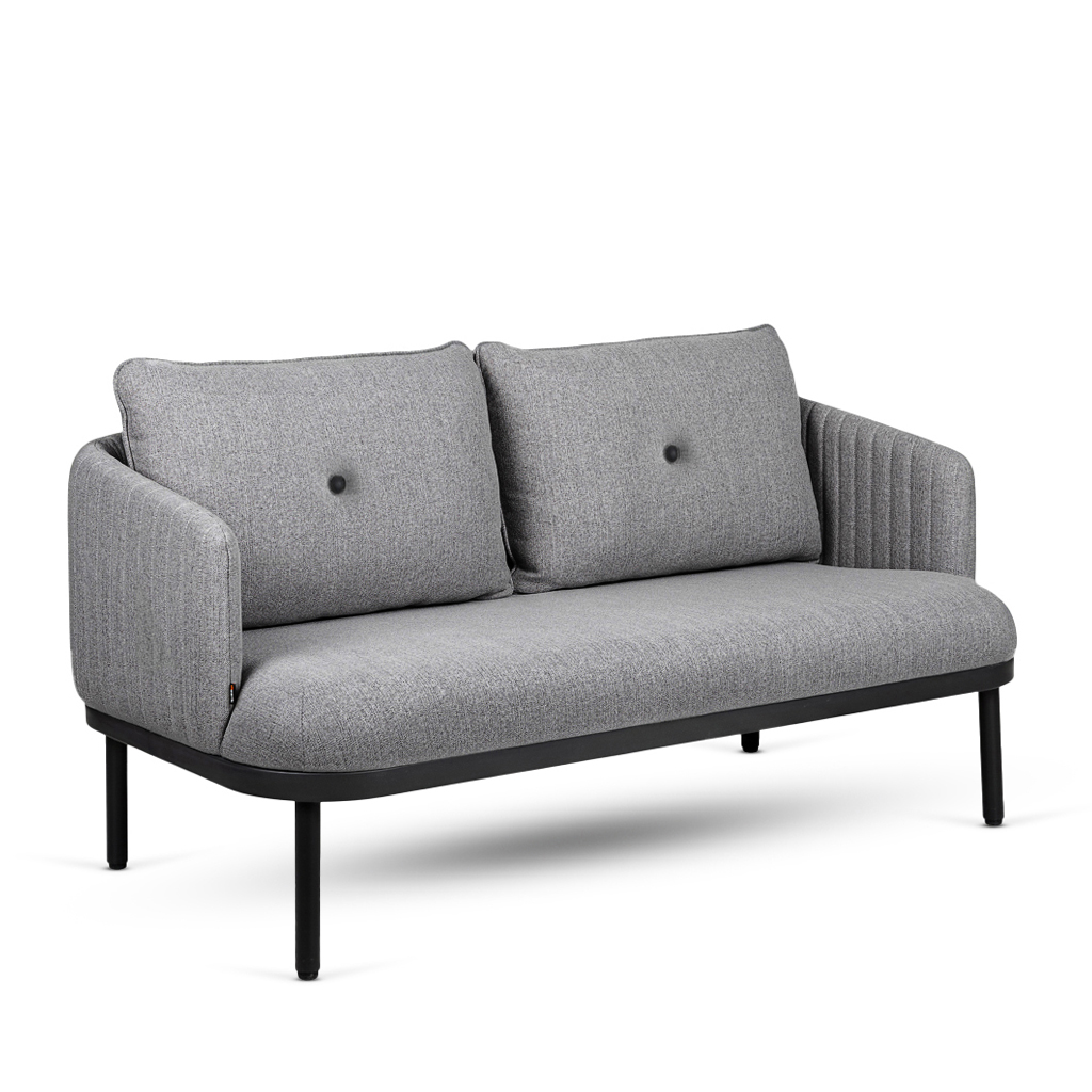 2-Sitzer Sofa EcoLounge, grau