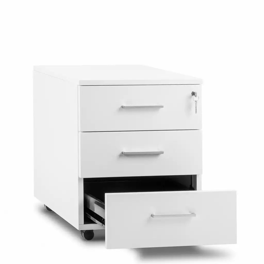 Rollcontainer Inwerk, Weiss