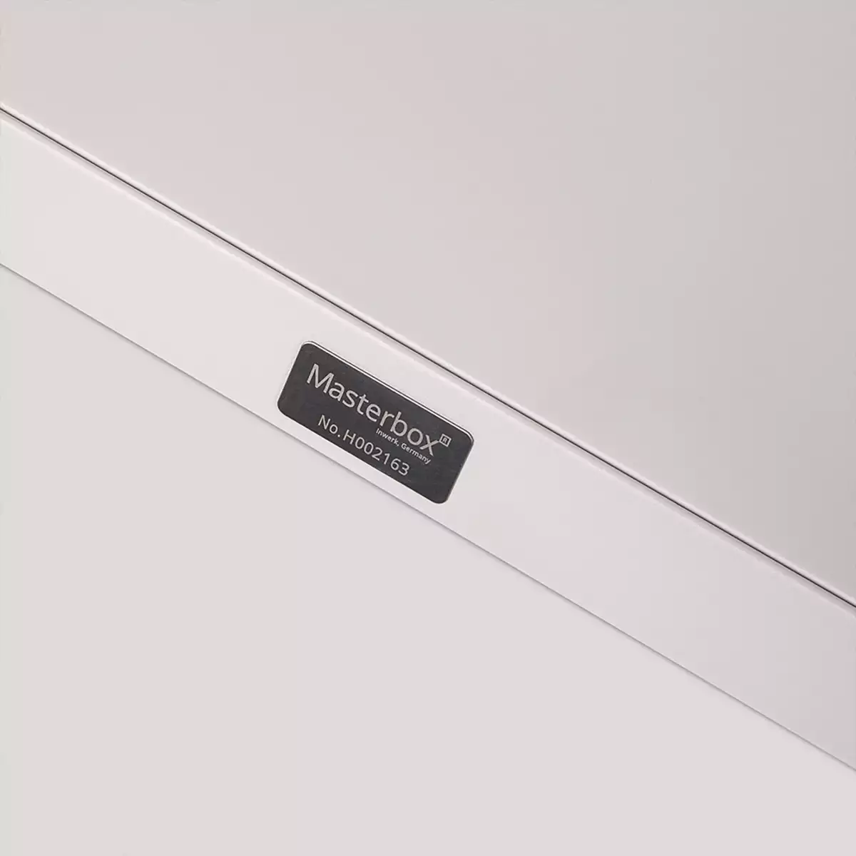 Masterbox® B 80 x H 20 cm mit Schublade, Weiss