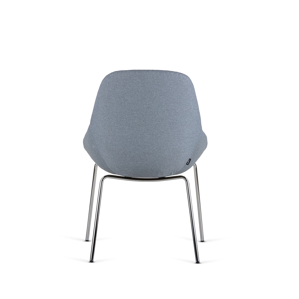 Melow® Chair - Polsterstuhl, Graublau
