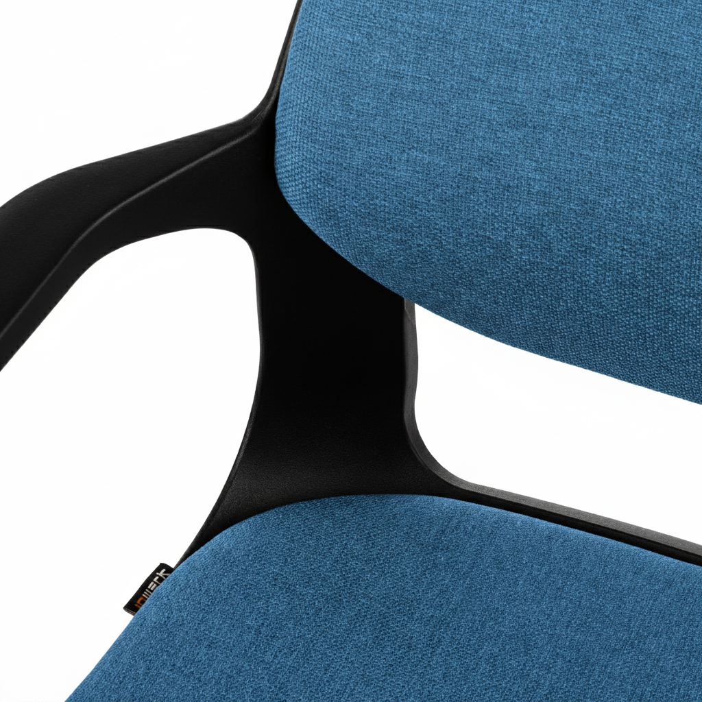 Konferenzstuhl Inwerk Teamo® Convo Blau/Schwarz