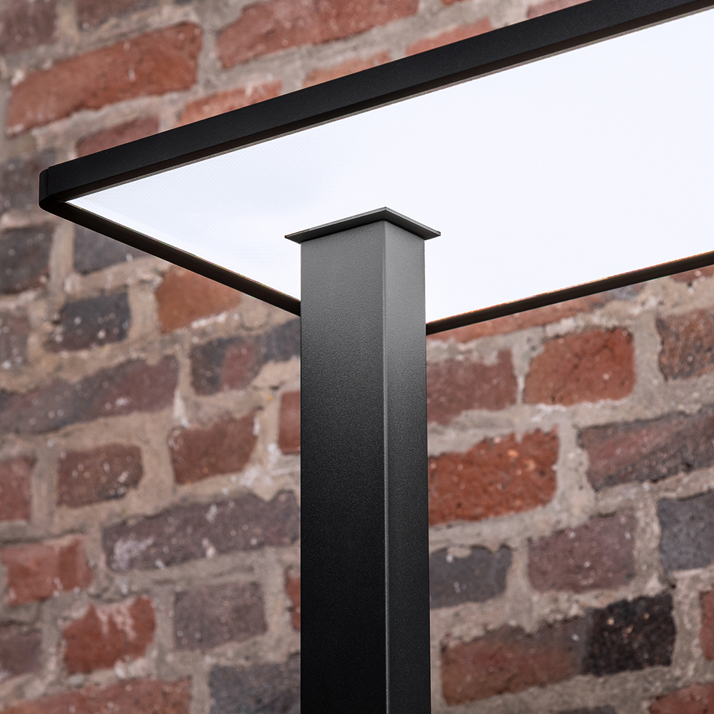 LED Büro Stehleuchte Stralen® Schwarz