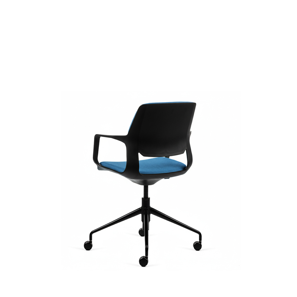 Konferenzstuhl Inwerk Teamo® Convo Blau/Schwarz