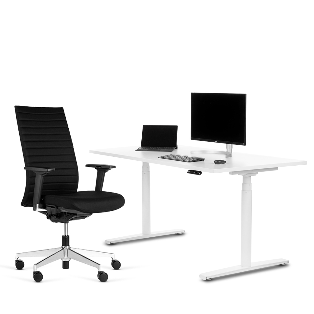 Scoreo® Plus - Schreibtischstuhl, Schwarz