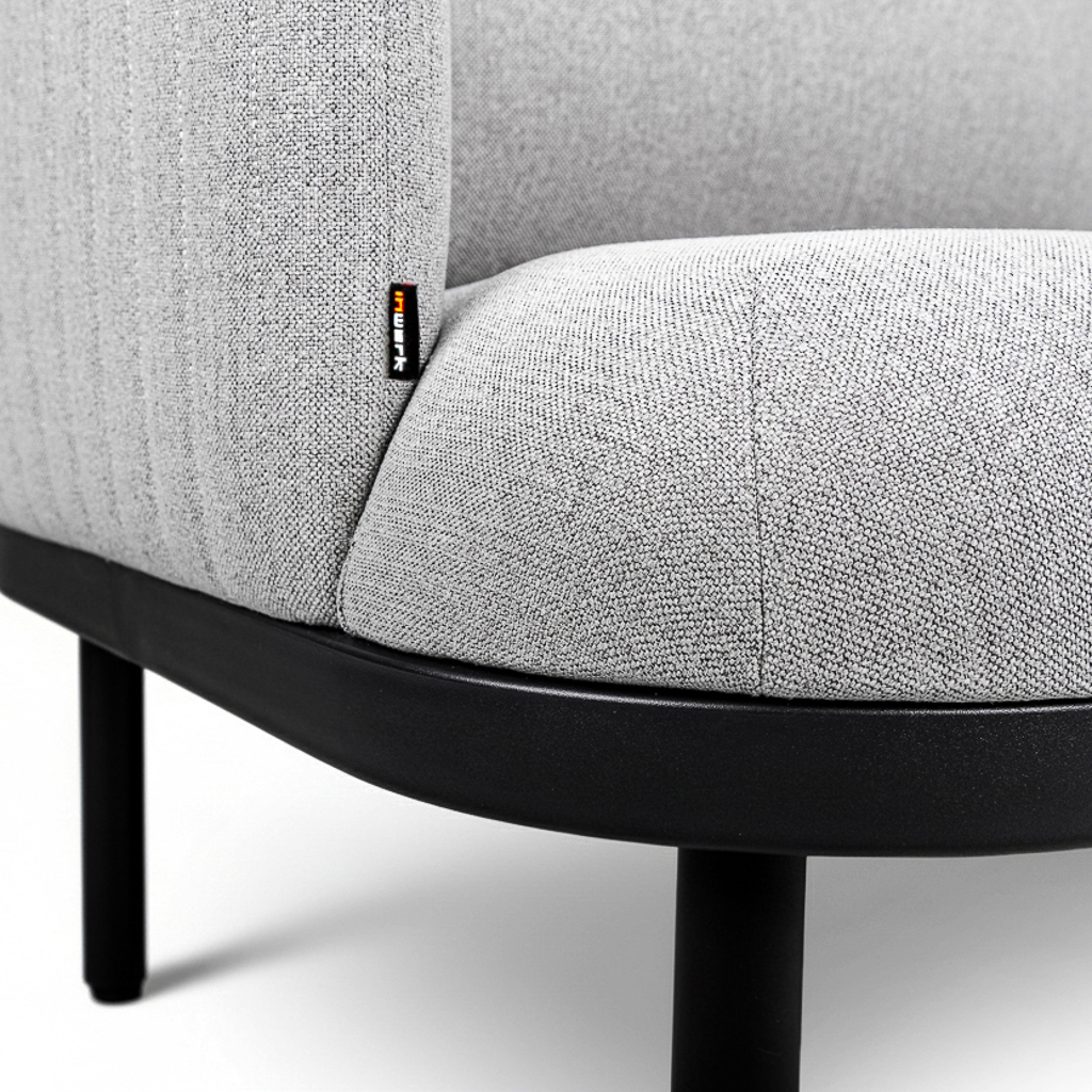 EcoLounge - Sessel, Dunkelgrau