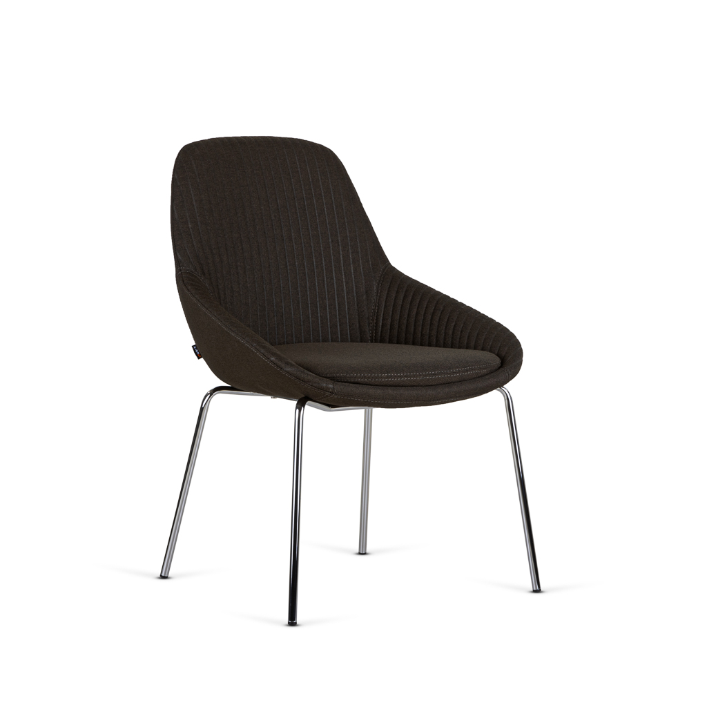 Melow® Chair - Polsterstuhl, Braun
