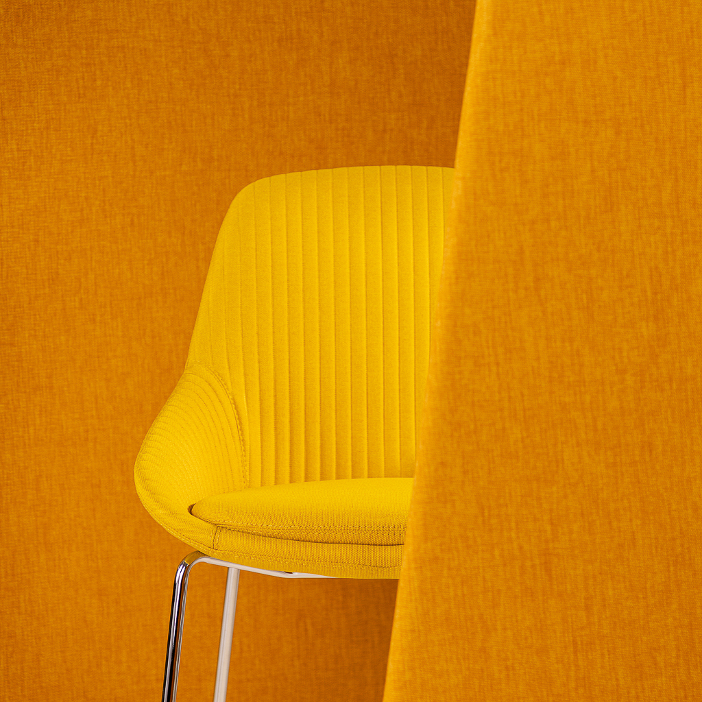 Melow® Chair - Polsterstuhl, Gelb