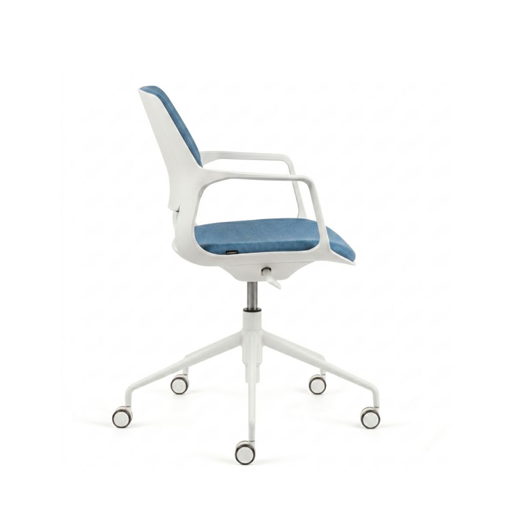 Konferenzstuhl Inwerk Teamo® Convo Blau/Weiß
