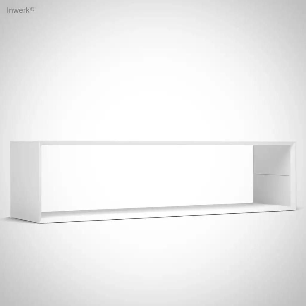Masterbox® B 160 x H 40 cm offen, Weiss