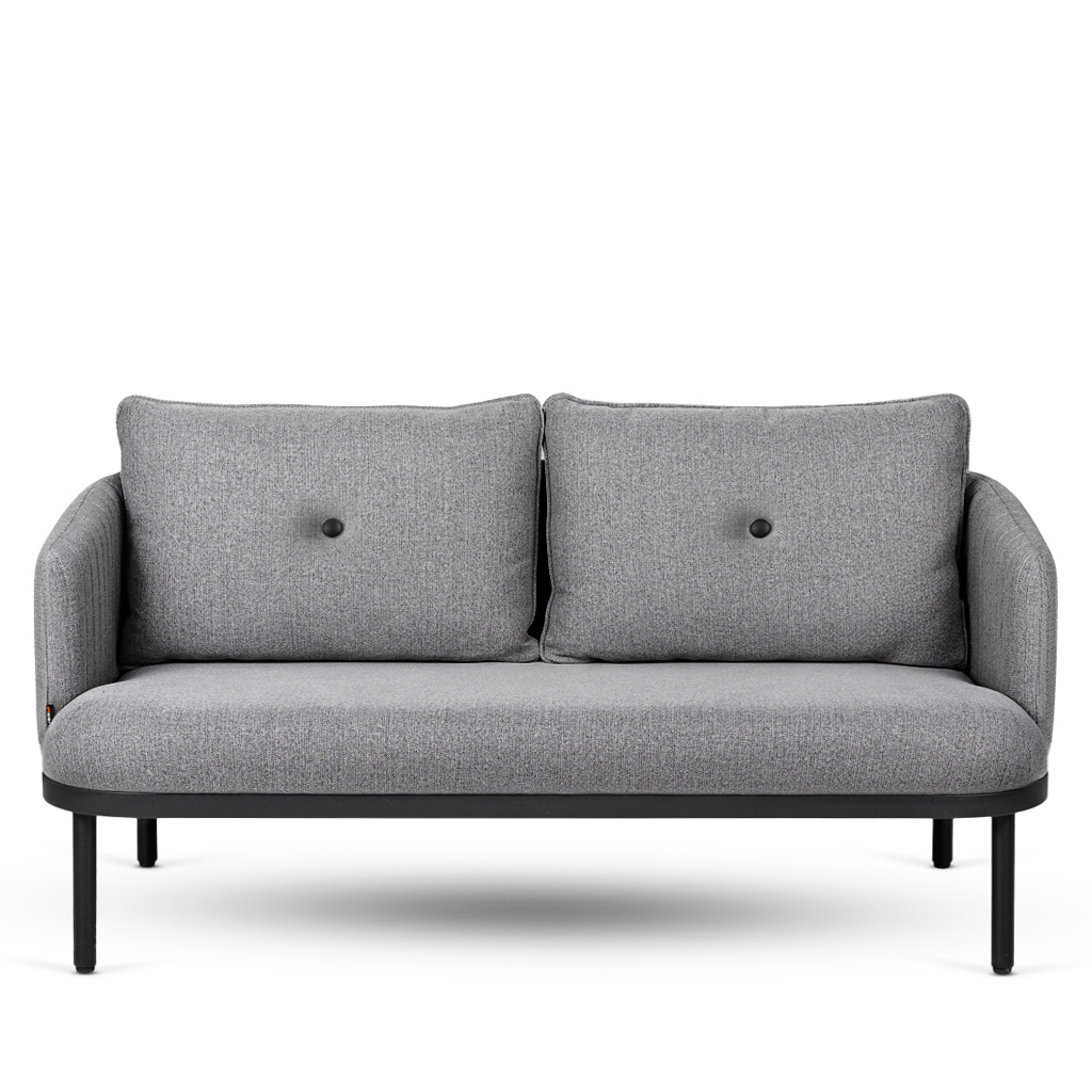 2-Sitzer Sofa EcoLounge, grau