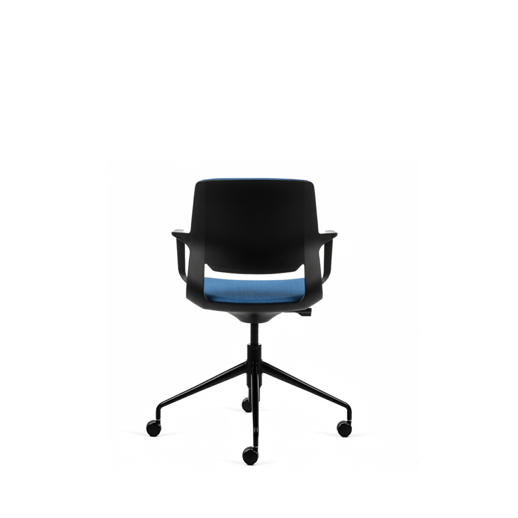 Konferenzstuhl Inwerk Teamo® Convo Blau/Schwarz