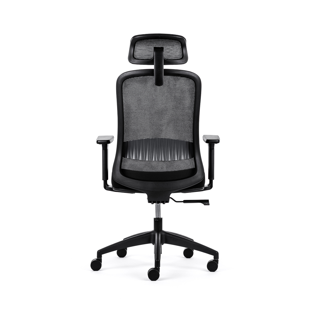 EcoChair 3 - Ergonomischer Bürostuhl, Schwarz