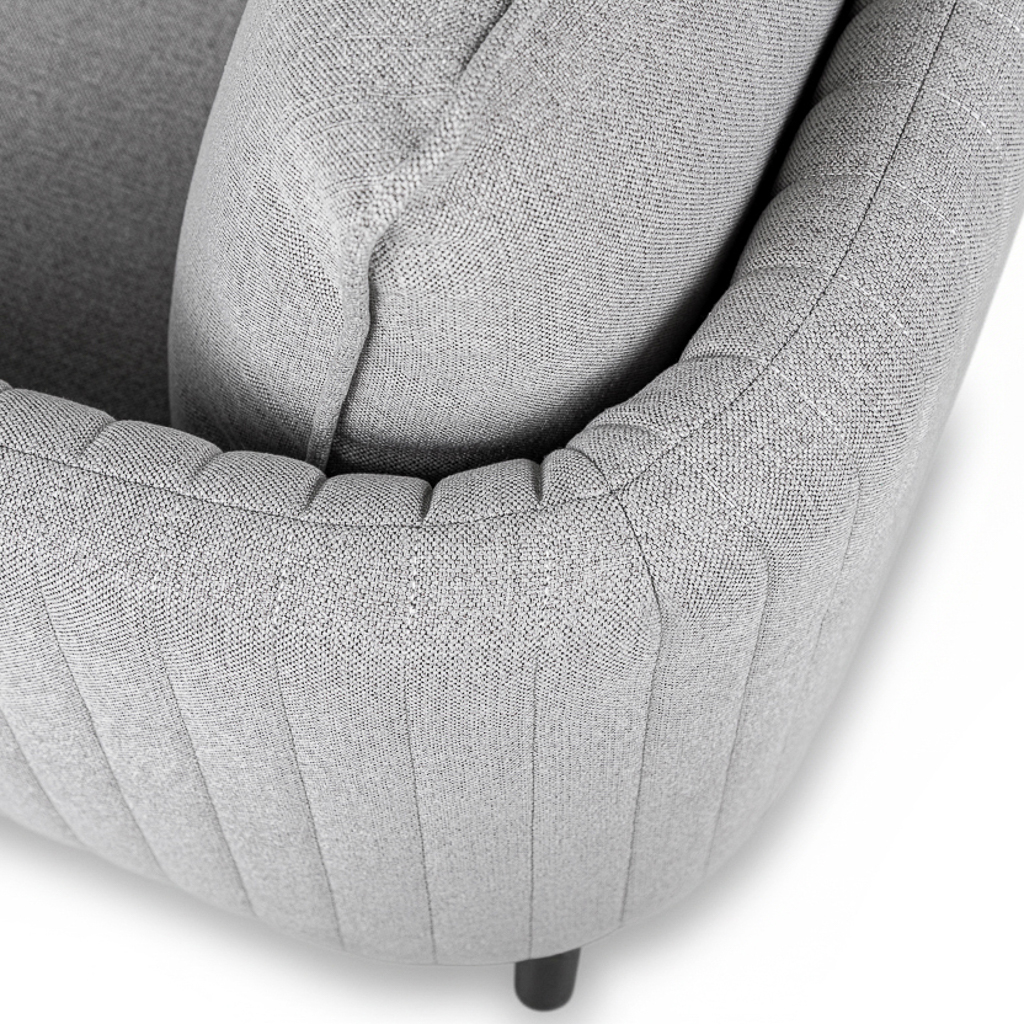 EcoLounge - Sessel, Dunkelgrau