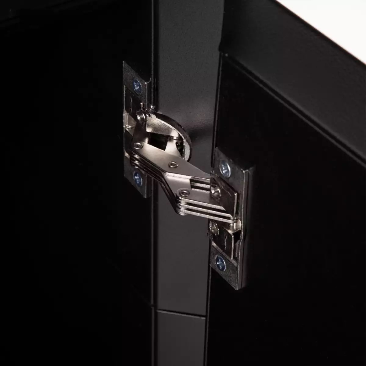 Masterbox® B 40 x H 40 cm mit Tür, Schwarz