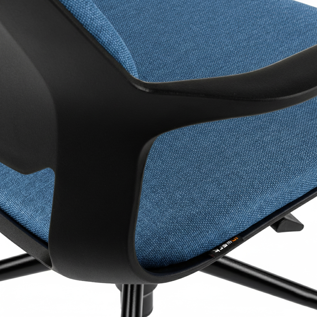Konferenzstuhl Inwerk Teamo® Convo Blau/Schwarz