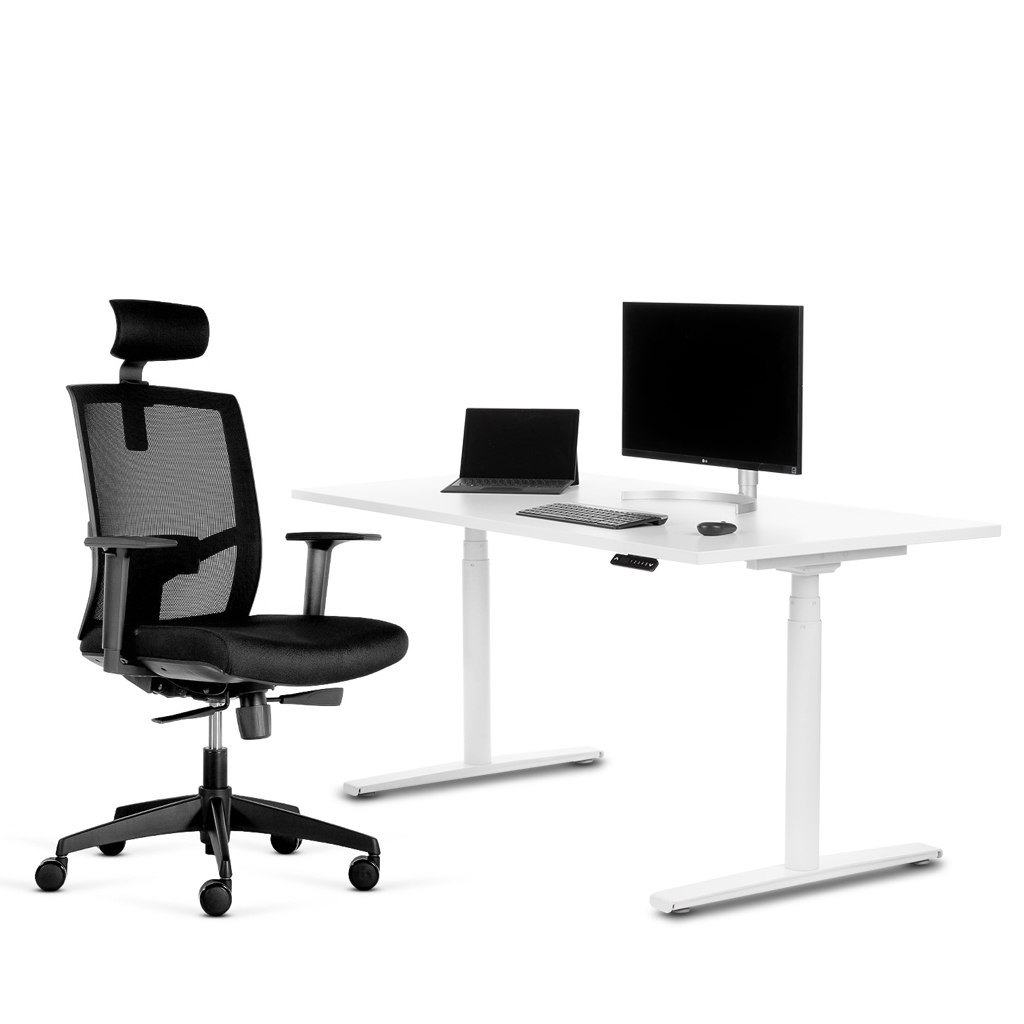 Performo® - Ergonomischer Bürostuhl, schwarz