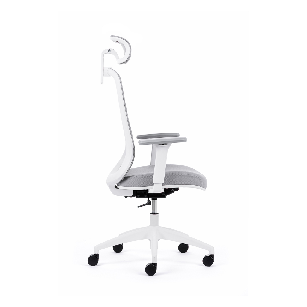 EcoChair 3 - Ergonomischer Bürostuhl, Weiß