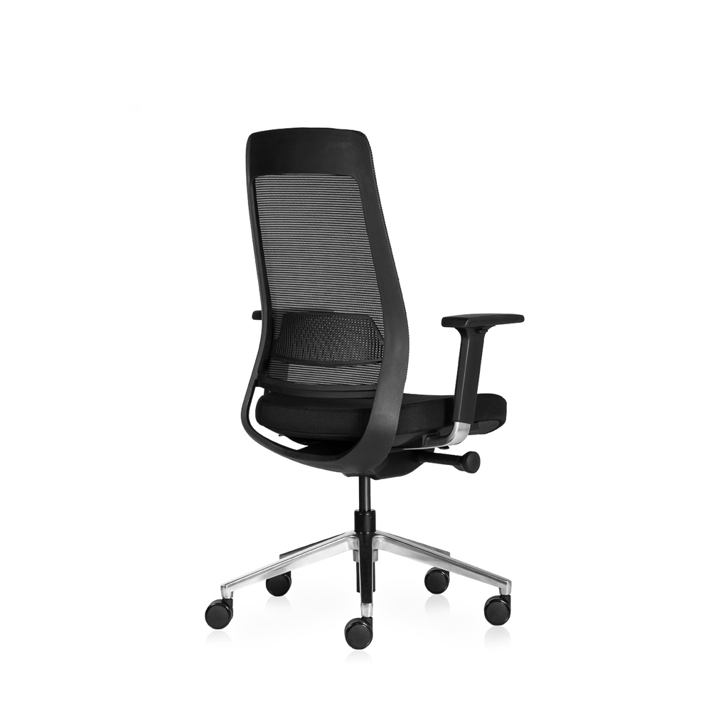 Inwerk Teamo® Original - Ergonomischer Bürostuhl, Schwarz