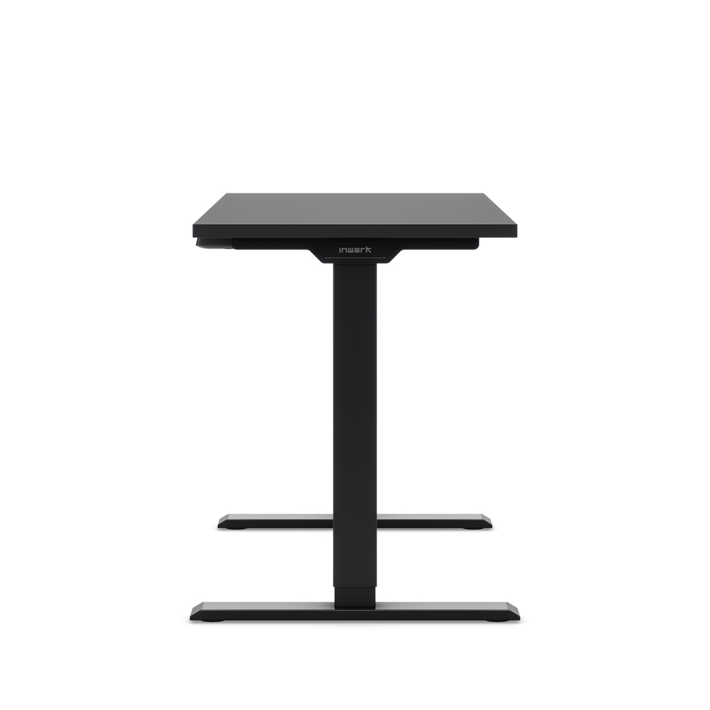 Höhenverstellbarer Schreibtisch Ecolift® Schwarz Dekor/Schwarz 118x58