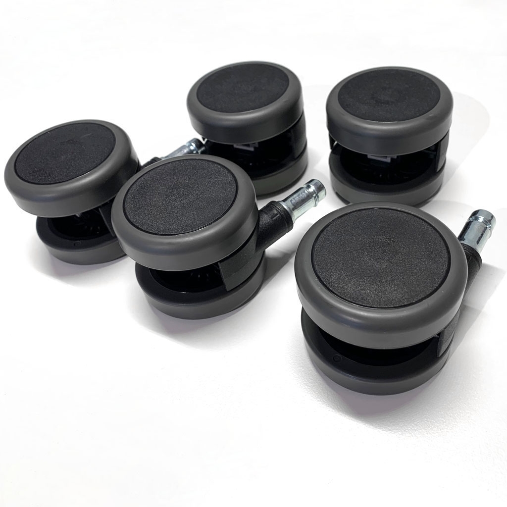 Stuhlrollen für Bürodrehstühle für harte Böden