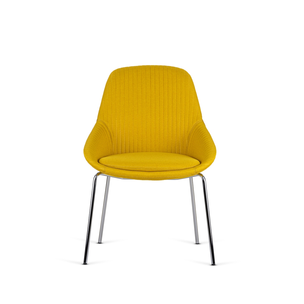 Melow® Chair - Polsterstuhl, Gelb