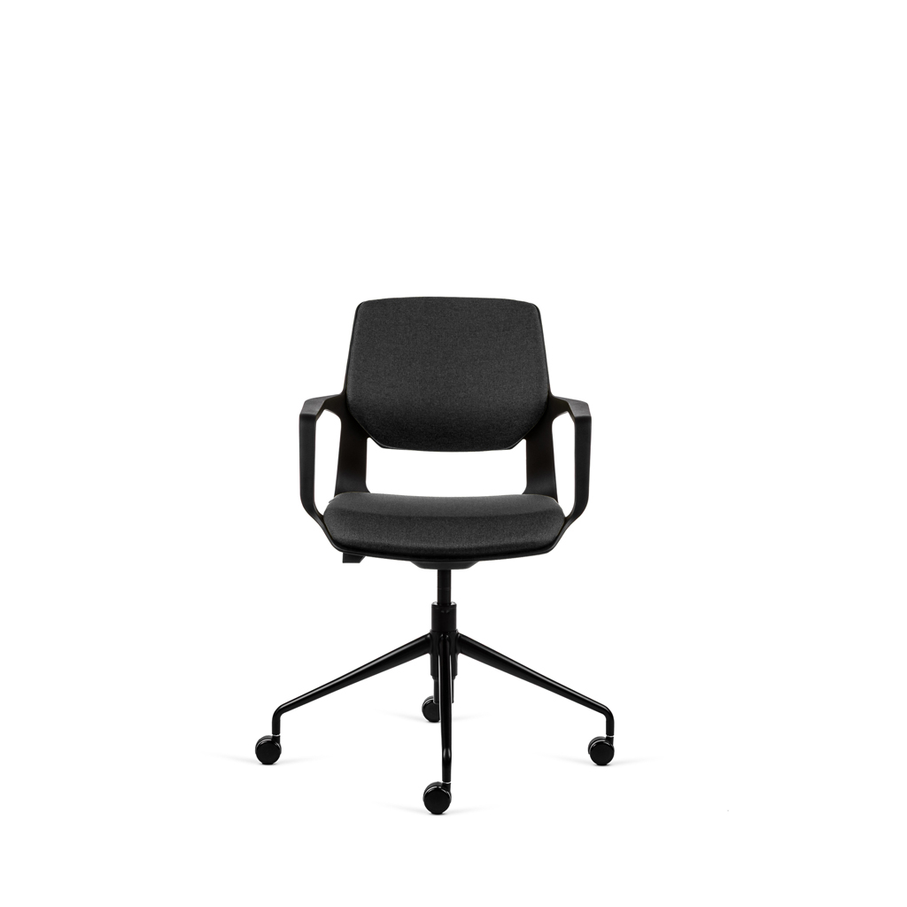 Konferenzstuhl Inwerk Teamo® Convo Schwarz/Schwarz