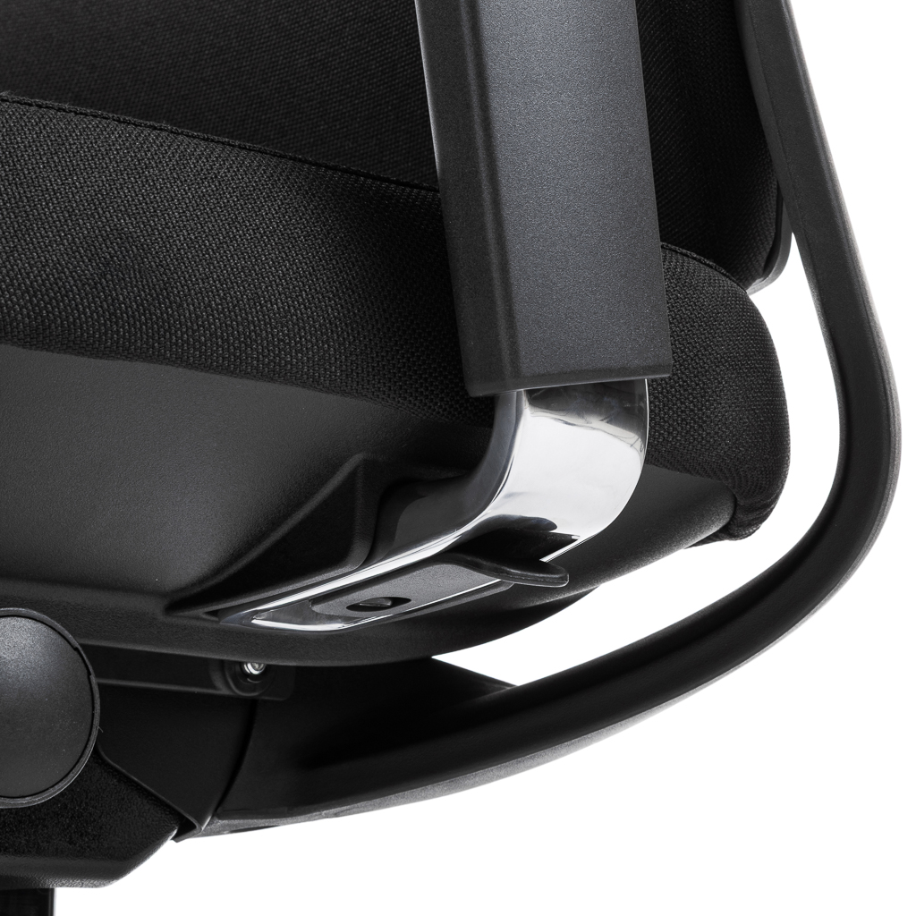 Teamo® Plush - Ergonomischer Bürostuhl, Vollpolster, Schwarz