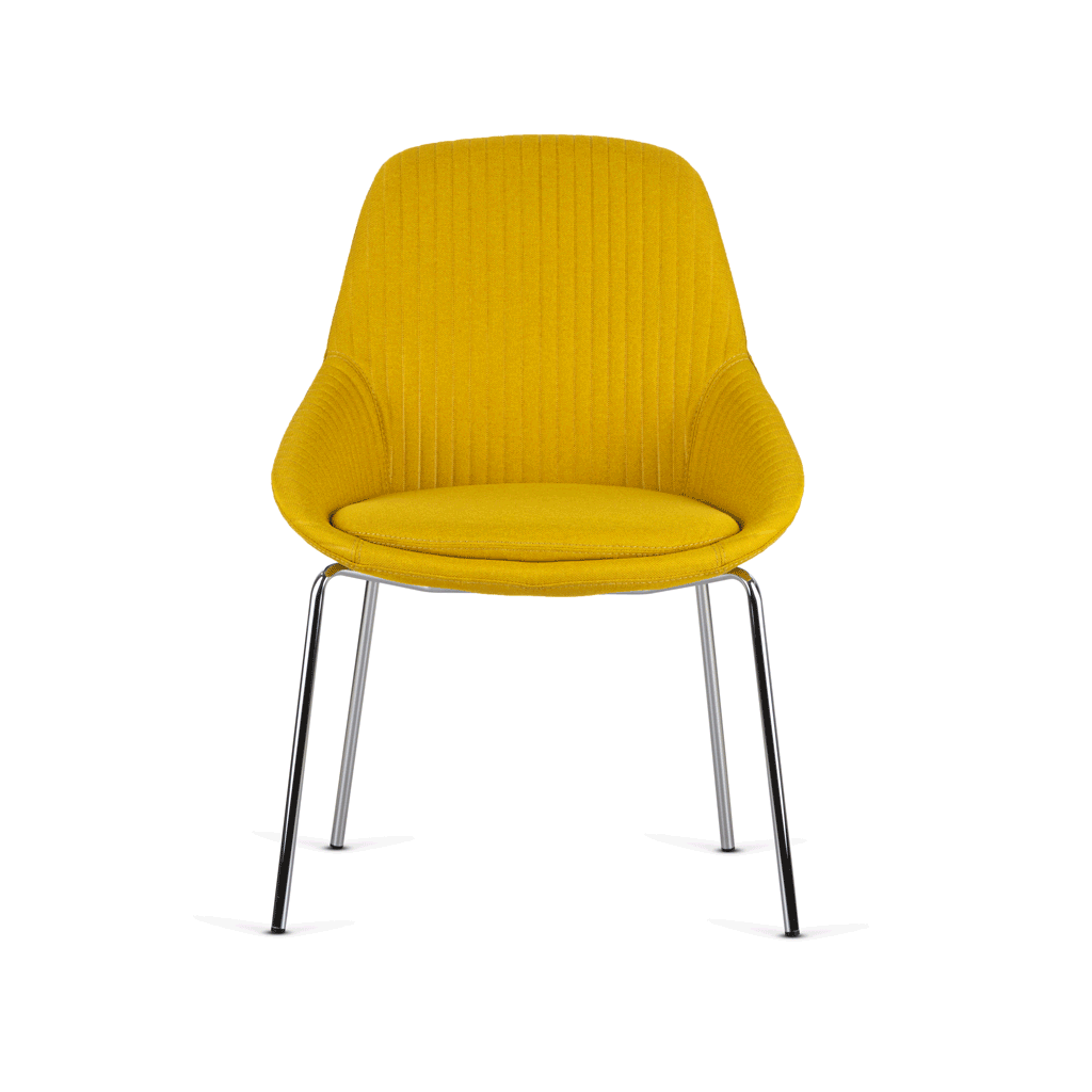 Melow® Chair - Polsterstuhl, Gelb