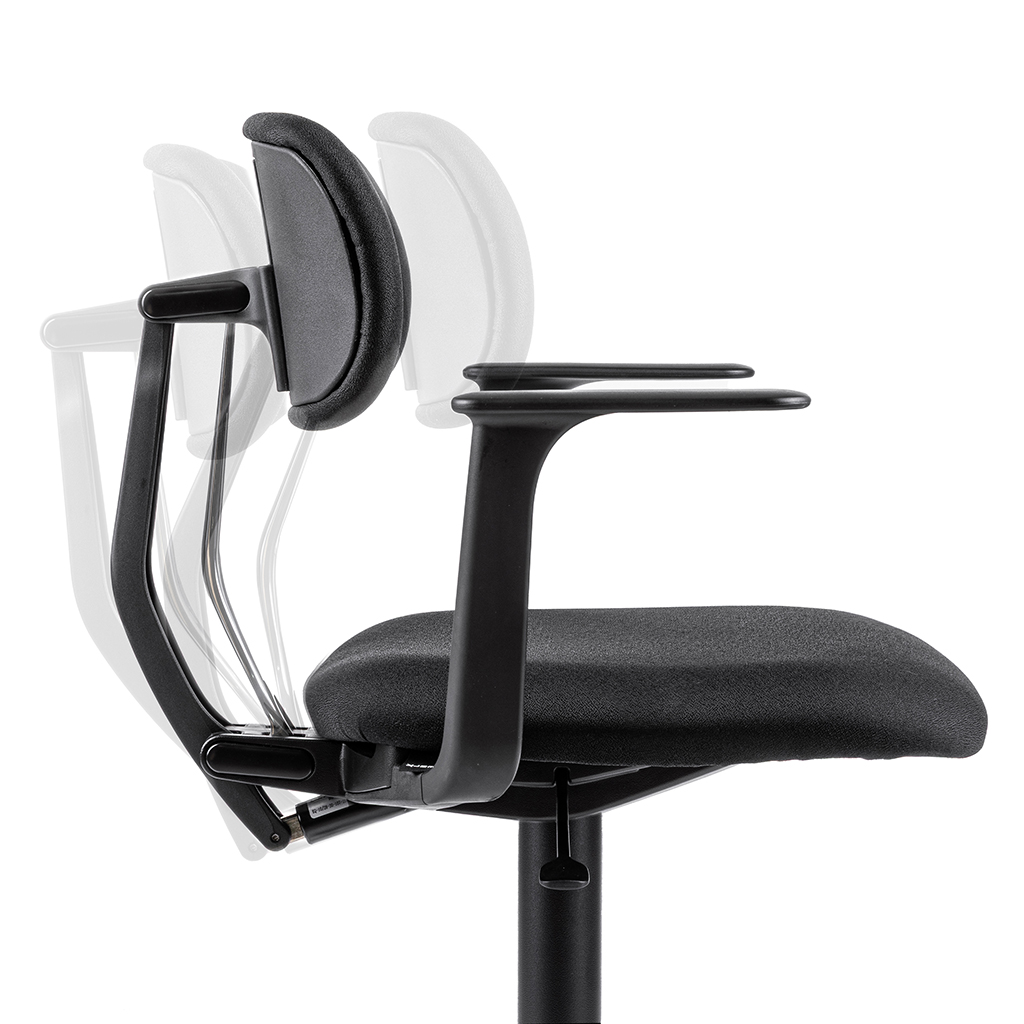 MasterMove® 3 Counterstuhl schwarz