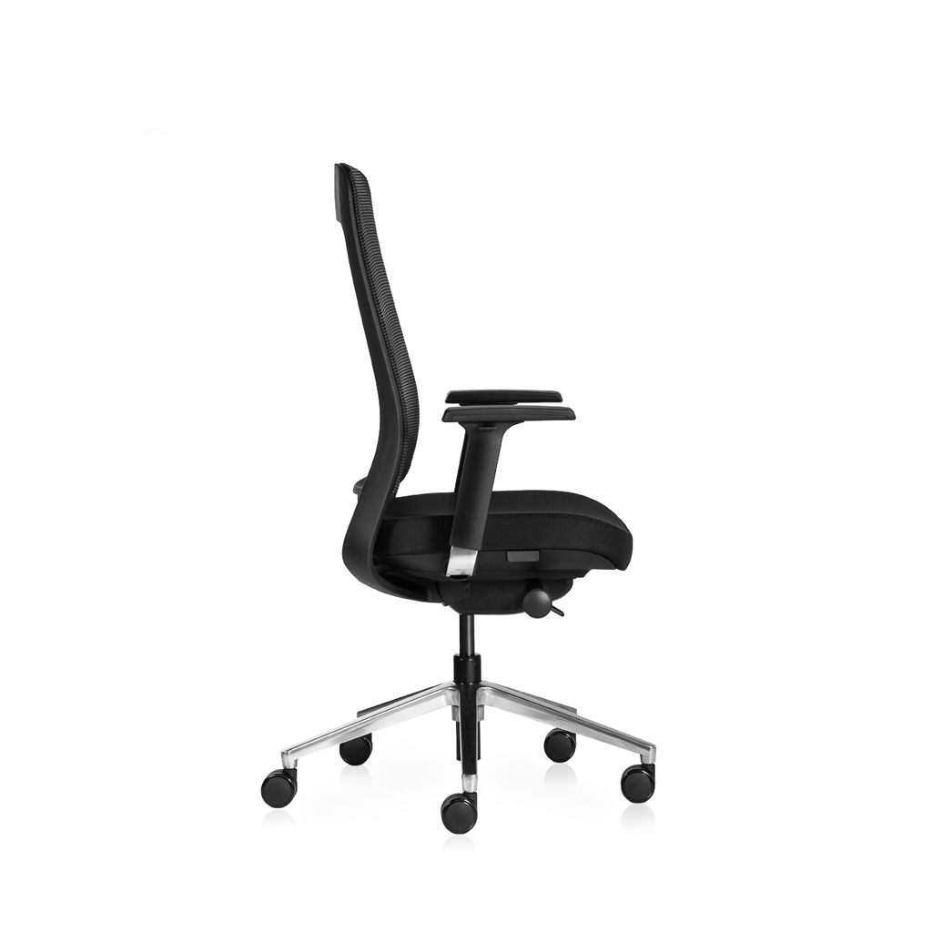 Inwerk Teamo® Original - Ergonomischer Bürostuhl, Schwarz