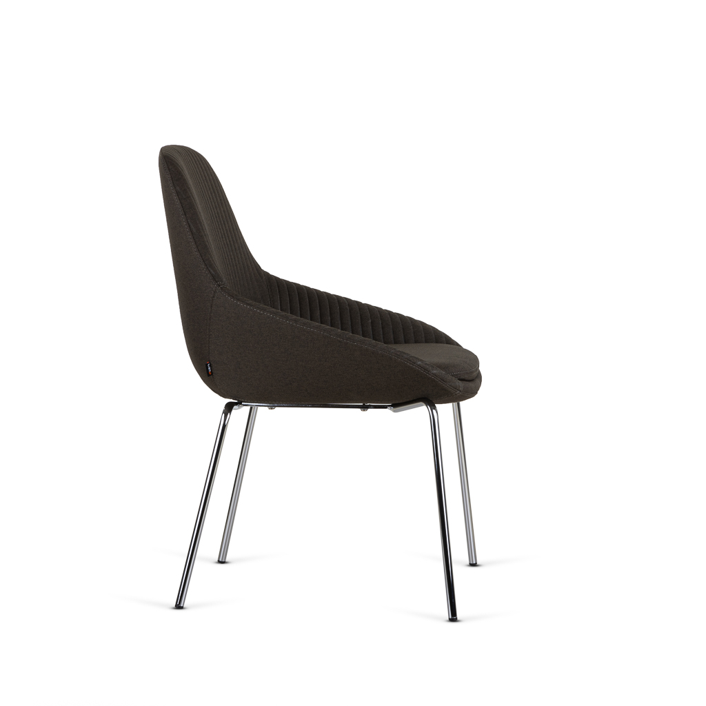 Melow® Chair - Polsterstuhl, Braun