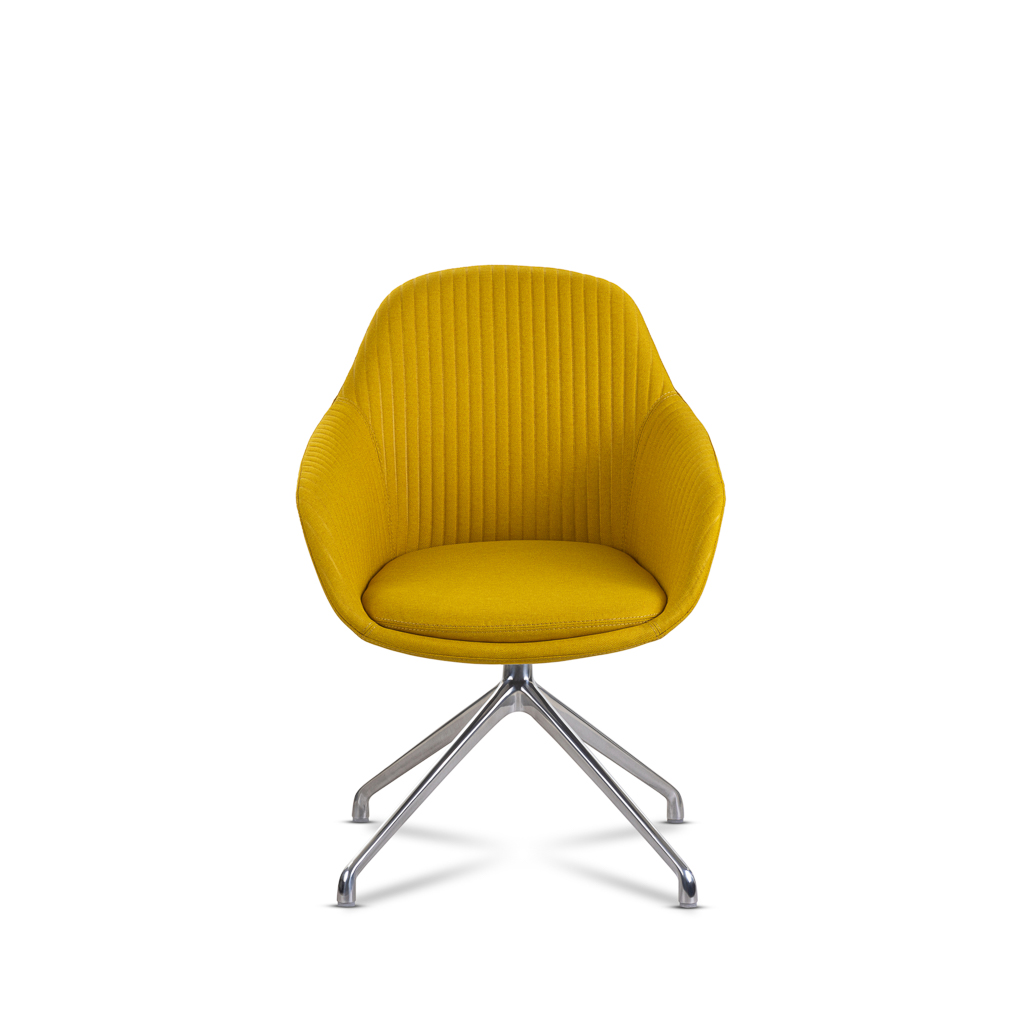 Melow® Armchair - Konferenzstuhl, Gelb